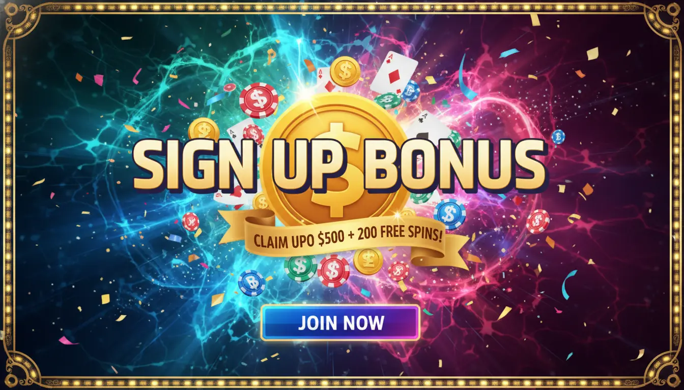 Art sign up bonus